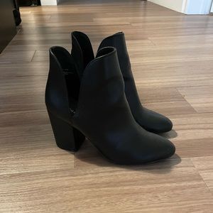 Madden Girl leather ankle boots